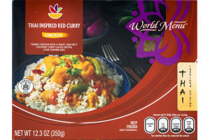 Ahold World Menu Thai Inspired Red Curry Chicken