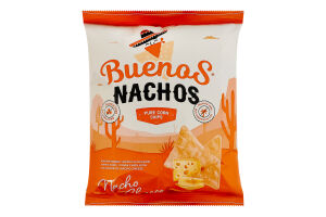 Чипси кукурудзяні зі смаком начо сиру Nachos Buenos м/у 90г