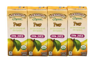 R.W. Knudsen Family Organic Juice Pear - 4 CT