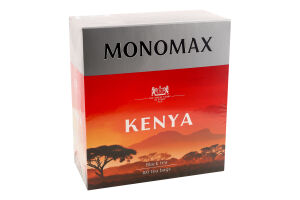 Чай черный кенийский байховый мелкий Kenya Monomax к/у 100х2г
