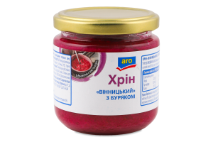 Хрін з буряком Вінницький aro с/б 200г