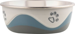 Миска д/собак 400мл метал з силіконовим покриттям 14мл Тріксі