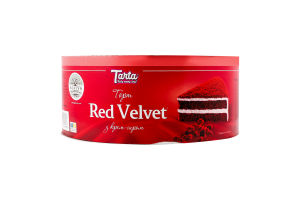 Торт бисквитный Red Velvet Tarta к/у 450г