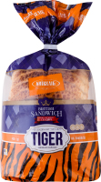 Хлеб нарезной сэндвичный на закваске Тигровый Британский сэндвич Київхліб м/у 400г