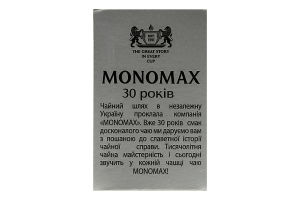 Бленд чая черного и зеленого байхового мелкого с кусочками ягод Champagne moments Monomax к/у 25x1.5г