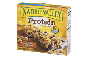 Nature Valley Protein Chewy Bars Peanut Butter Dark Chocolate - 5 CT