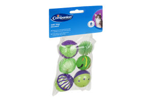 Companion Cat Toy Rollin in Fun - 6 CT