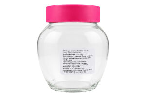 Банка для зберігання скляна 370мл №010000540 Koopman International B.V. 1шт