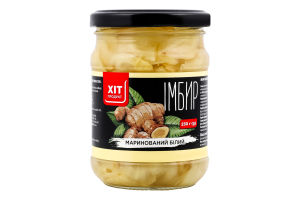 Імбир білий маринований 230г твіст/б Хіт Продукт