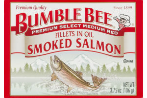 Bumble Bee Fillets in Oil Smoked Salmon