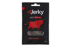 Говядина вяленая Техасская OбJerky м/у 25г
