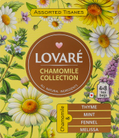 Чай цветочный ассорти Ромашка Chamomile collection Lovare к/у 32х1.3г