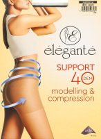 Колготки жіночі Elegante Support Modelling&Compression 40den 4 nero