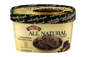 Turkey Hill All Natural Ice Cream Chocolate Chocolate Chip
