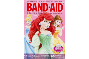 Band-Aid Adhesive Bandages Tangled Assorted Sizes - 20 CT