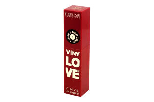 Помада д/губ рідка Vinylove з вініловим фінішем ультрастійка №08 4мл Eveline
