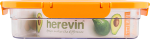 Контейнер пластиковый герметичный 1.3л №161421-100 Green Peach Herevin 1шт