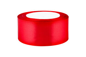 Стрічка д/подарунків мікс червоних тонів сатин 4см*22м Мета Друк