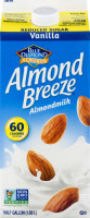 Blue Diamond Almonds Almond Breeze Almondmilk Vanilla Reduced Sugar
