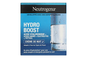 Крем для лица увлажняющий ночной Hydro boost Neutrogena 50мл