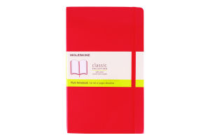 Записник Moleskine Classic м'який середній червон