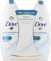 Dove Gentle Exfoliating Nourishing Body Wash - 2 CT