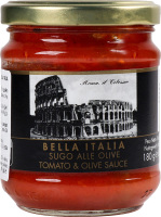 Соус Bella Italia томатний з оливками
