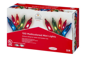 Smart Living 100 Multicolored Mini Light String