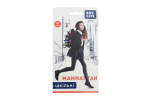 Колготи дитячі Boy&Girl Manhattan 50den 140-146 brown