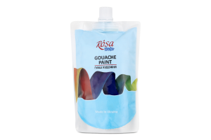 Фарба гуашева блакитна 200мл Rosa Studio