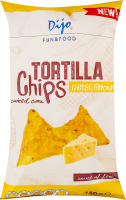 Закуска кукурузная соленая со вкусом сыра Tortilla chips Dijo м/у 150г