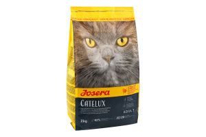 Корм д/довгошерстих котів Кейтлюкс з м"ясом качки та картоплею сухий 2кг Йозера