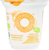 Ряженка 4% органическая термостатная Organic Milk ст 250г