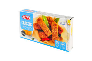 Палочки рыбные замороженные в панировке обжаренные Classic Vici к/у 250г
