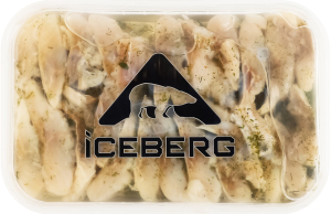 Сельдь филе-кусочки в масле с укропом Iceberg п/у 280г