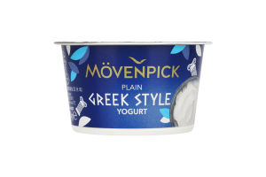 Йогурт 5% грецький Plain Movenpick ст 100г