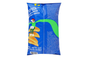 Чипсы картофельные Сметана и лук Chipster's м/у 160г