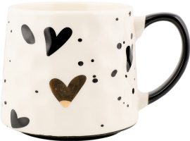 Чашка Валентинки 450мл кераміка