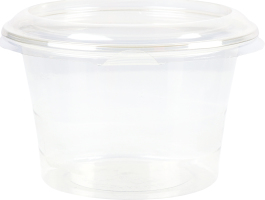 Контейнер круглый с крышкой 400мл ПЕТ