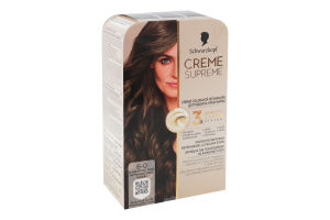 Крем-фарба для волосся Creme supreme №6-0 Schwarzkopf 1шт