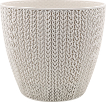 Вазон д/квітів Сумела 2,5л сіро-білий/бежевий Серінова