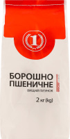 Мука пшеничная ТМ "1" м/у 2кг