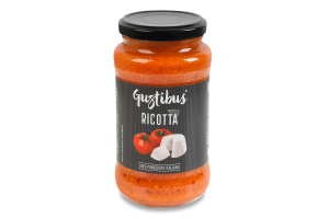 Соус томатний з сиром Рікота Gustibus с/б 400г