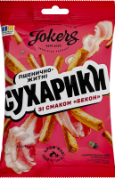 Сухарики пшенично-житні Бекон Jokers м/у 60г
