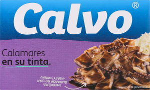 Кальмари шматочками у власному чорнилі Calvo к/у 115г