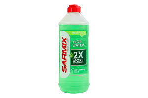 Средство для мытья посуды гелеобразное Aloe water Ultra Sarmix 500мл