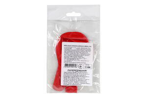 Набір кульок латексних червоні 3шт 1111-5546 Весела витівка