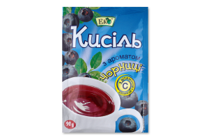 Кисель Эко черника сухой 90г