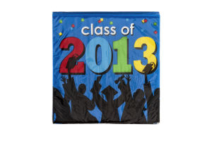 Smart Living Napkins Grad Silhouettes - 18 CT