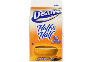 Dean's Half & Half Ultra Pasteurized